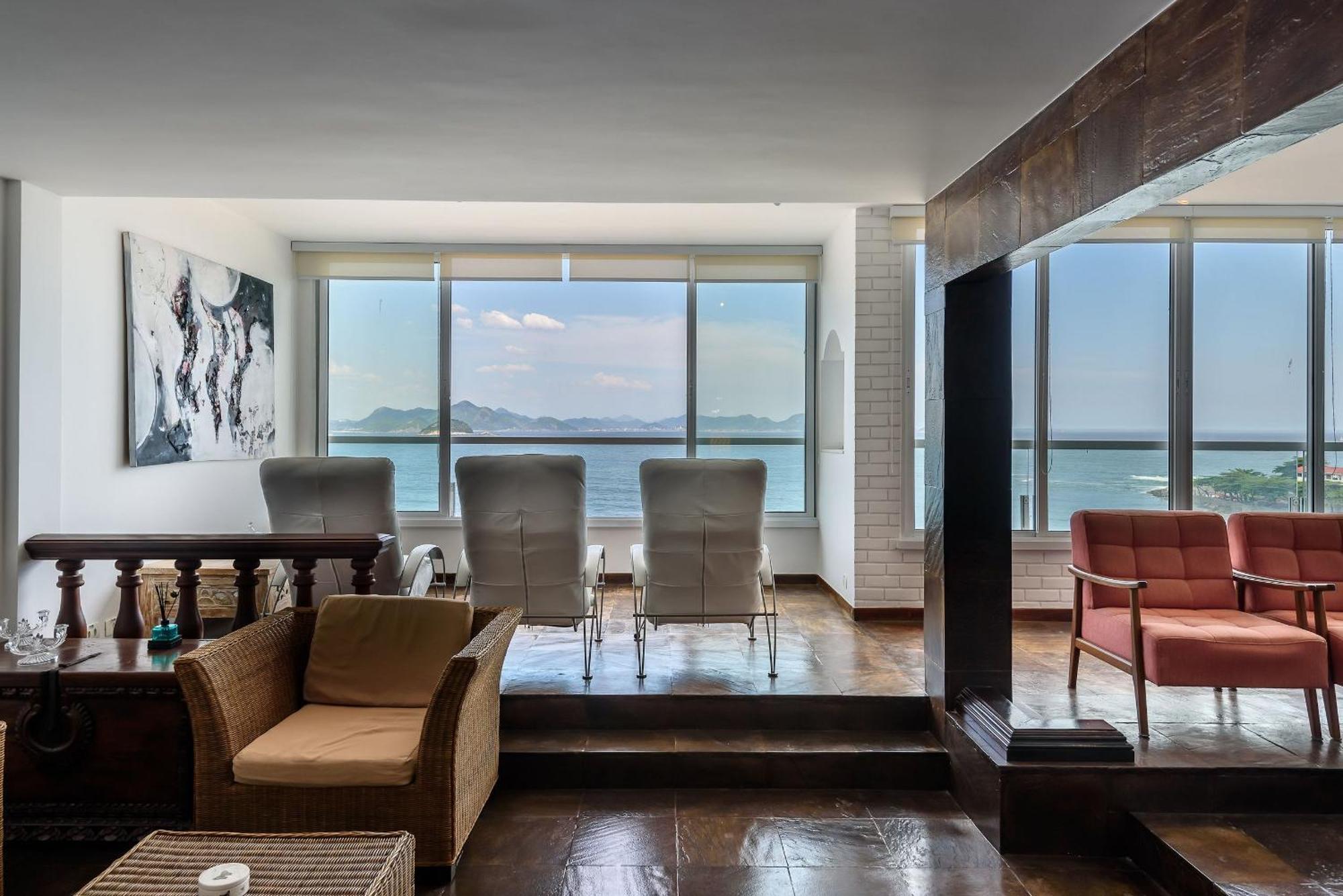 Apartamento Luxo A Beira-mar Em Copacabana | A 4022/1101